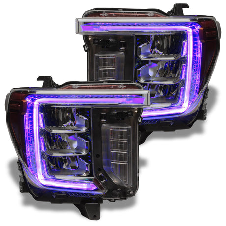 2020-2023 GMC Sierra HD 2500/3500 RGBW LED DRL Boards Kit - AutoLEDTech.com