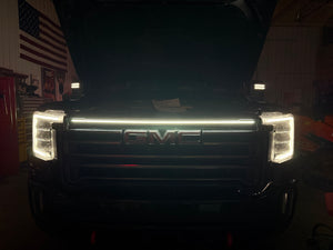 2020-2023 GMC Sierra HD 2500 LED Grill Accent Light Bar Kit - AutoLEDTech.com