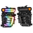 2020-2024 Chevrolet Silverado HD RGBW Flow Series XB LED DRL Headlights - AutoLEDTech.com