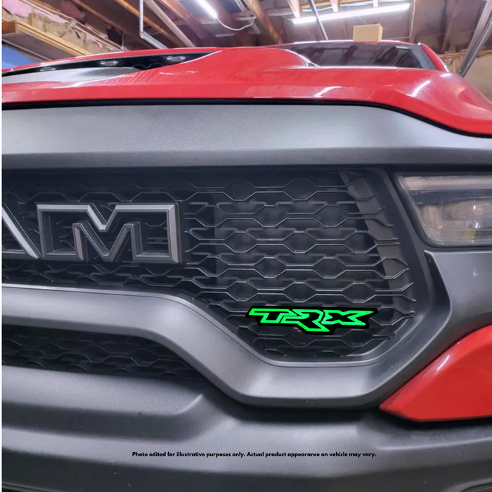 2020-2024+ Ram TRX RGB Flow Series LED Badge Emblem Logo - AutoLEDTech.com