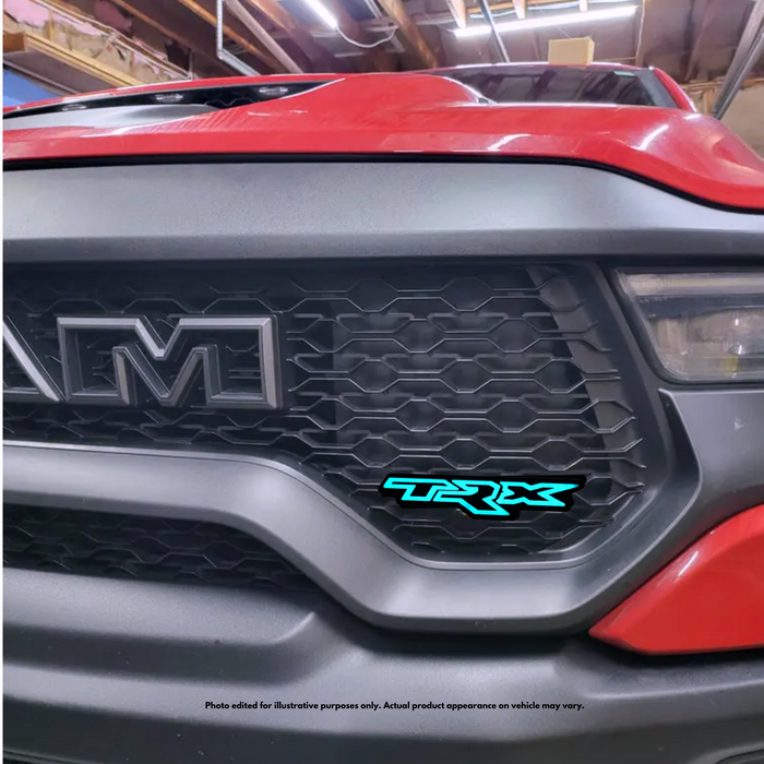 2020-2024+ Ram TRX RGB Flow Series LED Badge Emblem Logo - AutoLEDTech.com