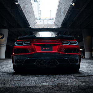 2020-2026+ C8 Corvette Smoked Euro Style LED Tail Lights - AutoLEDTech.com