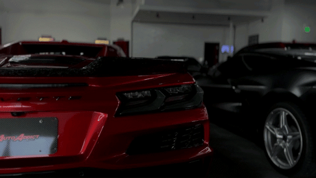 2020-2026+ C8 Corvette Smoked Euro Style LED Tail Lights - AutoLEDTech.com