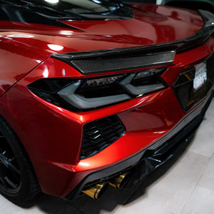 2020-2026+ C8 Corvette Smoked Euro Style LED Tail Lights - AutoLEDTech.com