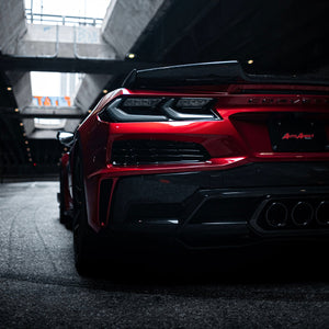2020-2026+ C8 Corvette Smoked Euro Style LED Tail Lights - AutoLEDTech.com