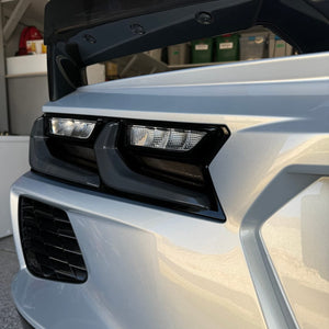 2020-2026+ C8 Corvette Smoked Euro Style LED Tail Lights - AutoLEDTech.com