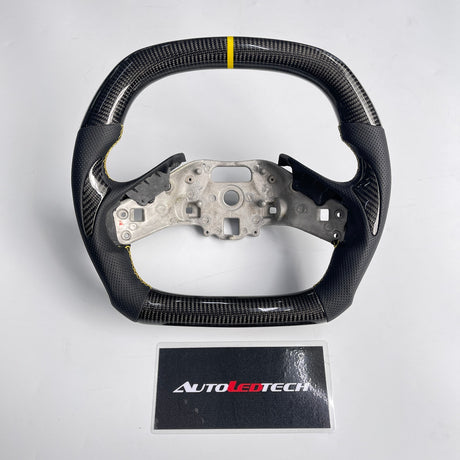 2020-2026+ Chevrolet C8 Corvette Custom Carbon Fiber Steering Wheel - AutoLEDTech.com