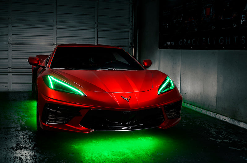 2020-2026+ Chevy C8 Corvette RGBW +A LED DRL Boards Kit - AutoLEDTech.com