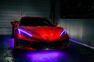 2020-2026+ Chevy C8 Corvette RGBW +A LED DRL Boards Kit - AutoLEDTech.com