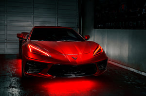 2020-2026+ Chevy C8 Corvette RGBW +A LED DRL Boards Kit - AutoLEDTech.com