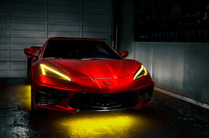2020-2026+ Chevy C8 Corvette RGBW +A LED DRL Boards Kit - AutoLEDTech.com