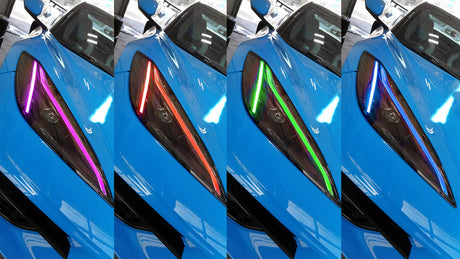 2020-2026+ Chevy C8 Corvette RGBW +A LED DRL Boards Kit - AutoLEDTech.com