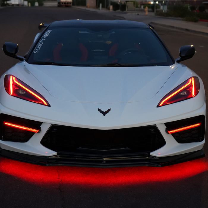 2020-2026+ Chevy C8 Corvette RGBW +A LED DRL Boards Kit - AutoLEDTech.com