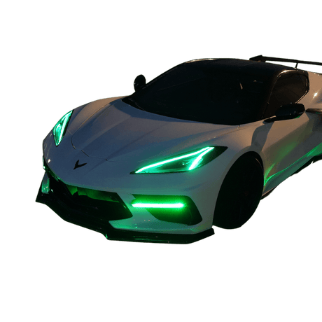 2020-2026+ Chevy C8 Corvette RGBW +A LED DRL Boards Kit - AutoLEDTech.com