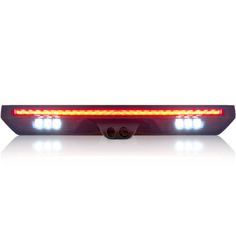 2020-2026+ GMC Chevy Sierra Silverado Smoked Switchback LED Mirror Lights - AutoLEDTech.com