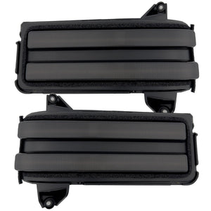 2020-2026+ GMC Chevy Sierra Silverado Smoked LED Mirror Lights - AutoLEDTech.com