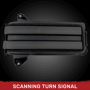 2020-2026+ GMC Chevy Sierra Silverado Smoked LED Mirror Lights - AutoLEDTech.com