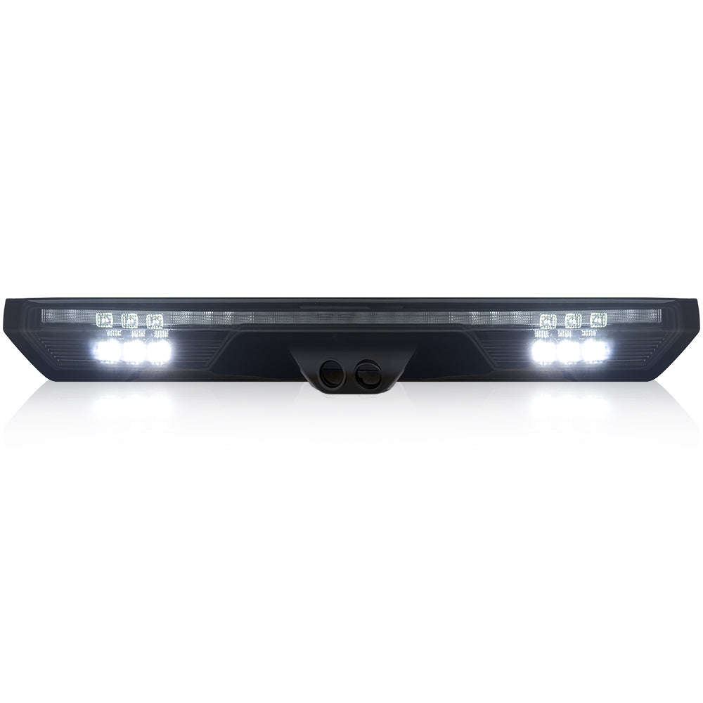 2020-2026+ GMC Sierra Chevy Silverado Smoked Clear LED 3rd Brake Light - AutoLEDTech.com