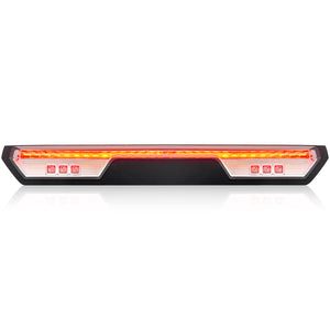 2020-2026+ GMC Sierra Chevy Silverado Smoked Clear LED 3rd Brake Light - AutoLEDTech.com