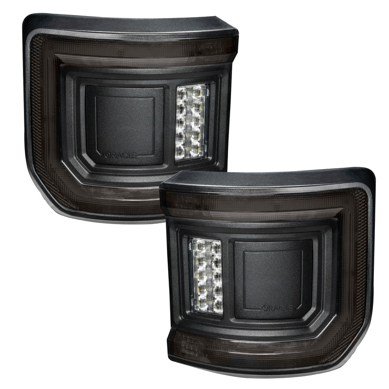 2020-2026+ Jeep Gladiator JT Red Smoked LED Flush Mount Tail Lights - AutoLEDTech.com