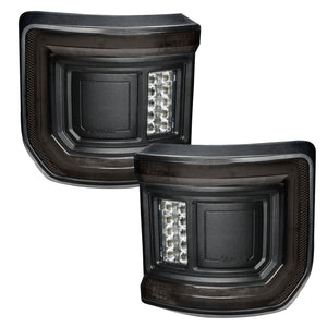 2020-2026+ Jeep Gladiator JT Red Smoked LED Flush Mount Tail Lights - AutoLEDTech.com
