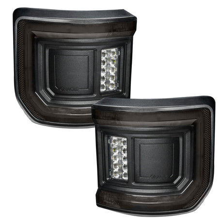 2020-2026+ Jeep Gladiator JT Red Smoked LED Flush Mount Tail Lights - AutoLEDTech.com