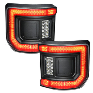 2020-2026+ Jeep Gladiator JT Red Smoked LED Flush Mount Tail Lights - AutoLEDTech.com