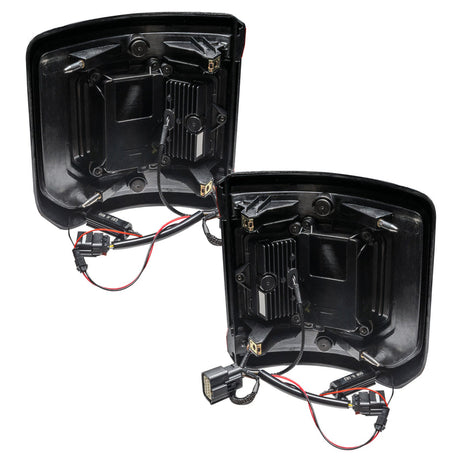 2020-2026+ Jeep Gladiator JT Red Smoked LED Flush Mount Tail Lights - AutoLEDTech.com