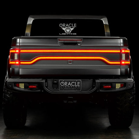 2020-2026+ Jeep Gladiator JT Red Smoked LED Flush Mount Tail Lights - AutoLEDTech.com