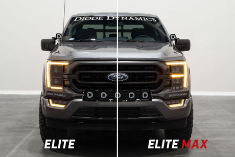 2021-2023 Ford F-150 & Raptor ELITE MAX LED White/Amber DRL Projector Headlights - AutoLEDTech.com