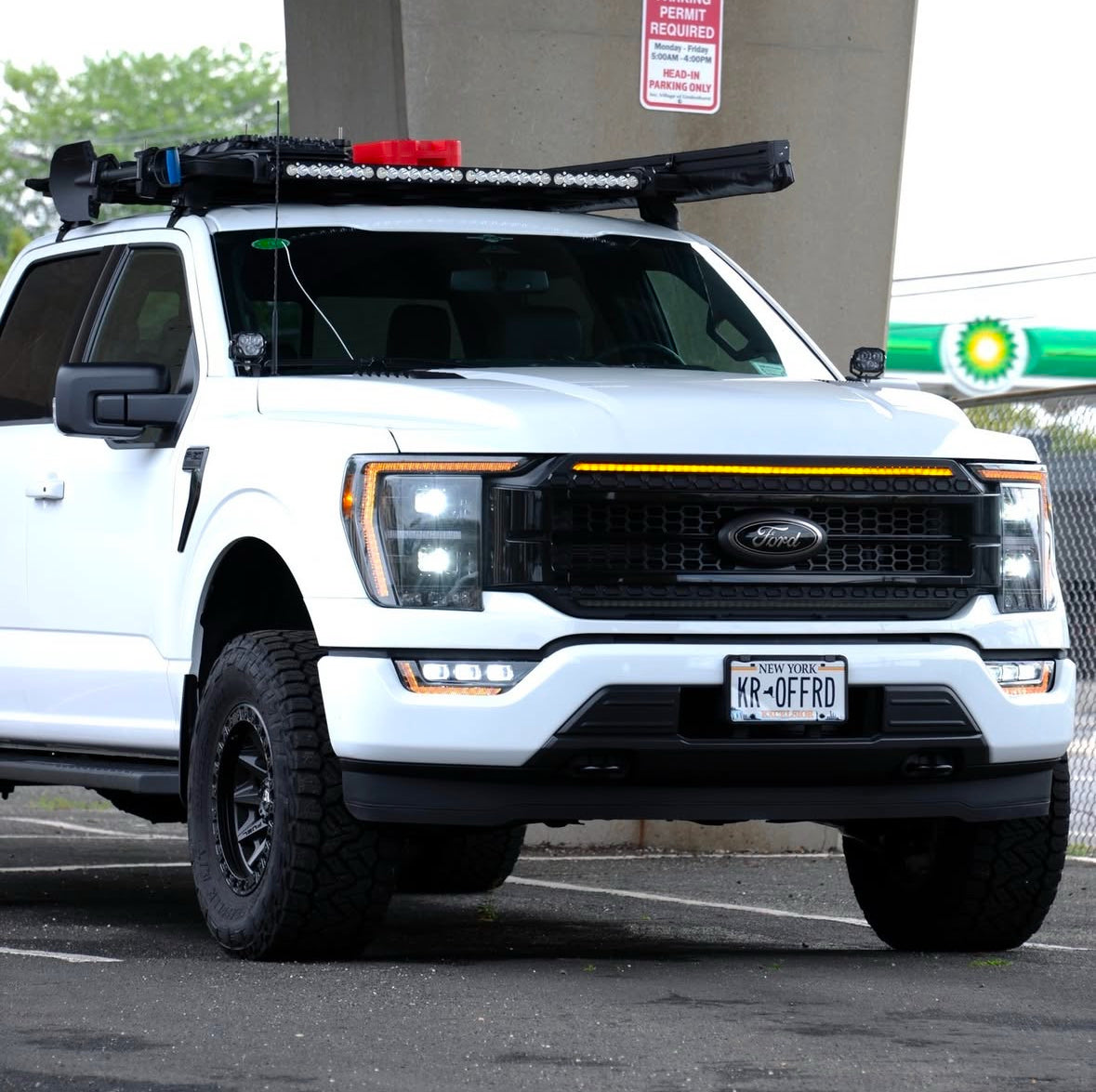 2021-2023 Ford F-150 & Raptor ELITE MAX LED White/Amber DRL Projector Headlights - AutoLEDTech.com