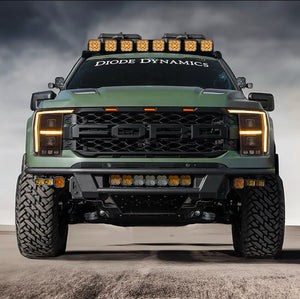 2021-2023 Ford F-150 & Raptor ELITE MAX LED White/Amber DRL Projector Headlights - AutoLEDTech.com