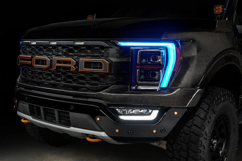 2021-2023 Ford F150 & Raptor RGBW +A LED DRL Boards Kit - AutoLEDTech.com