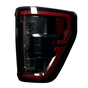 2021-2023 Ford F150 & Raptor Smoked OLED Tail Lights - AutoLEDTech.com