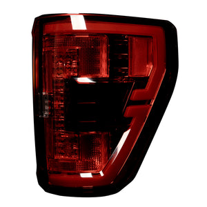 2021-2023 Ford F150 & Raptor Smoked OLED Tail Lights - AutoLEDTech.com