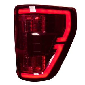 2021-2023 Ford F150 & Raptor Smoked OLED Tail Lights - AutoLEDTech.com