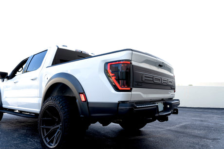 2021-2023 Ford F150 & Raptor Smoked OLED Tail Lights - AutoLEDTech.com
