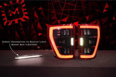 2021-2023 Ford F150 & Raptor Red/Smoked Full LED Tail Lights - Fits all models - AutoLEDTech.com