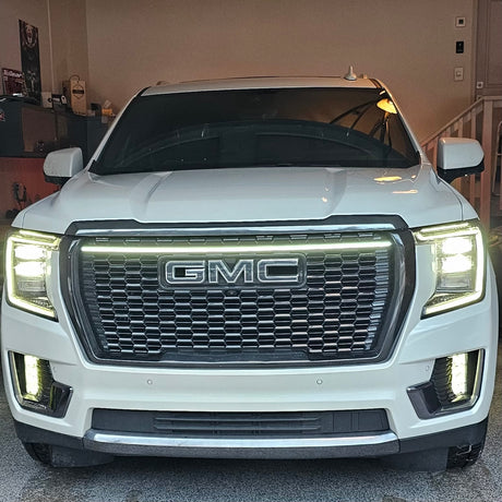 2021-2024 GMC Yukon LED Grill Accent Light Bar Kit - AutoLEDTech.com