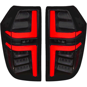 2021-2024 GMC Yukon Smoked Scanning LED Tail Lights - AutoLEDTech.com