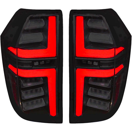 2021-2024 GMC Yukon Smoked Scanning LED Tail Lights - AutoLEDTech.com