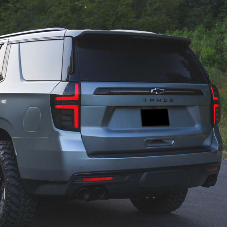 2021-2024 GMC Yukon Smoked Scanning LED Tail Lights - AutoLEDTech.com