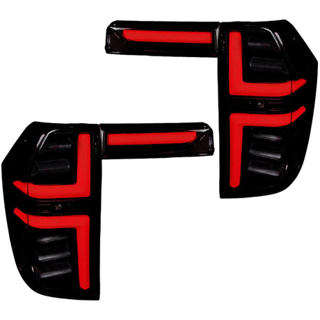 2021-2024 GMC Yukon Smoked Scanning LED Tail Lights - AutoLEDTech.com