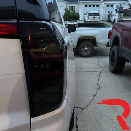 2021-2024 GMC Yukon Smoked Scanning LED Tail Lights - AutoLEDTech.com