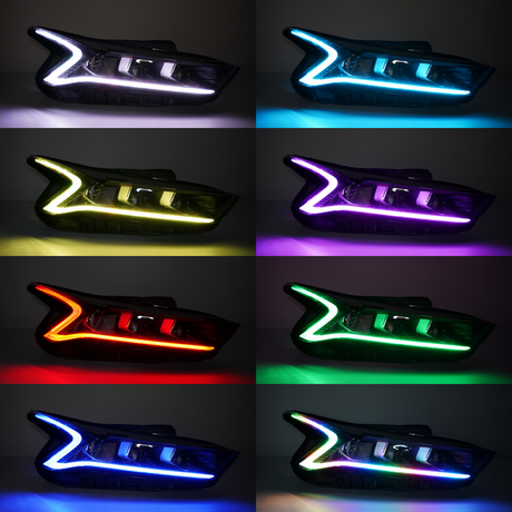 2021-2024 Kia K5 RGBW Flow Series LED DRL Board Kit - AutoLEDTech.com
