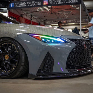 2021-2024 Lexus IS 300 350 F 500 RGBW Flow Series LED DRL Tube Kit - AutoLEDTech.com