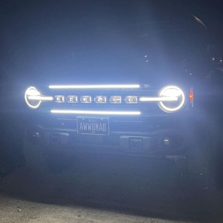 2021-2025+ Ford Bronco LED Grill Accent Lights Kit - AutoLEDTech.com