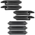 2021-2025+ Ford Raptor Smoked White/Amber Scanning LED Grill + Fender Lights - AutoLEDTech.com