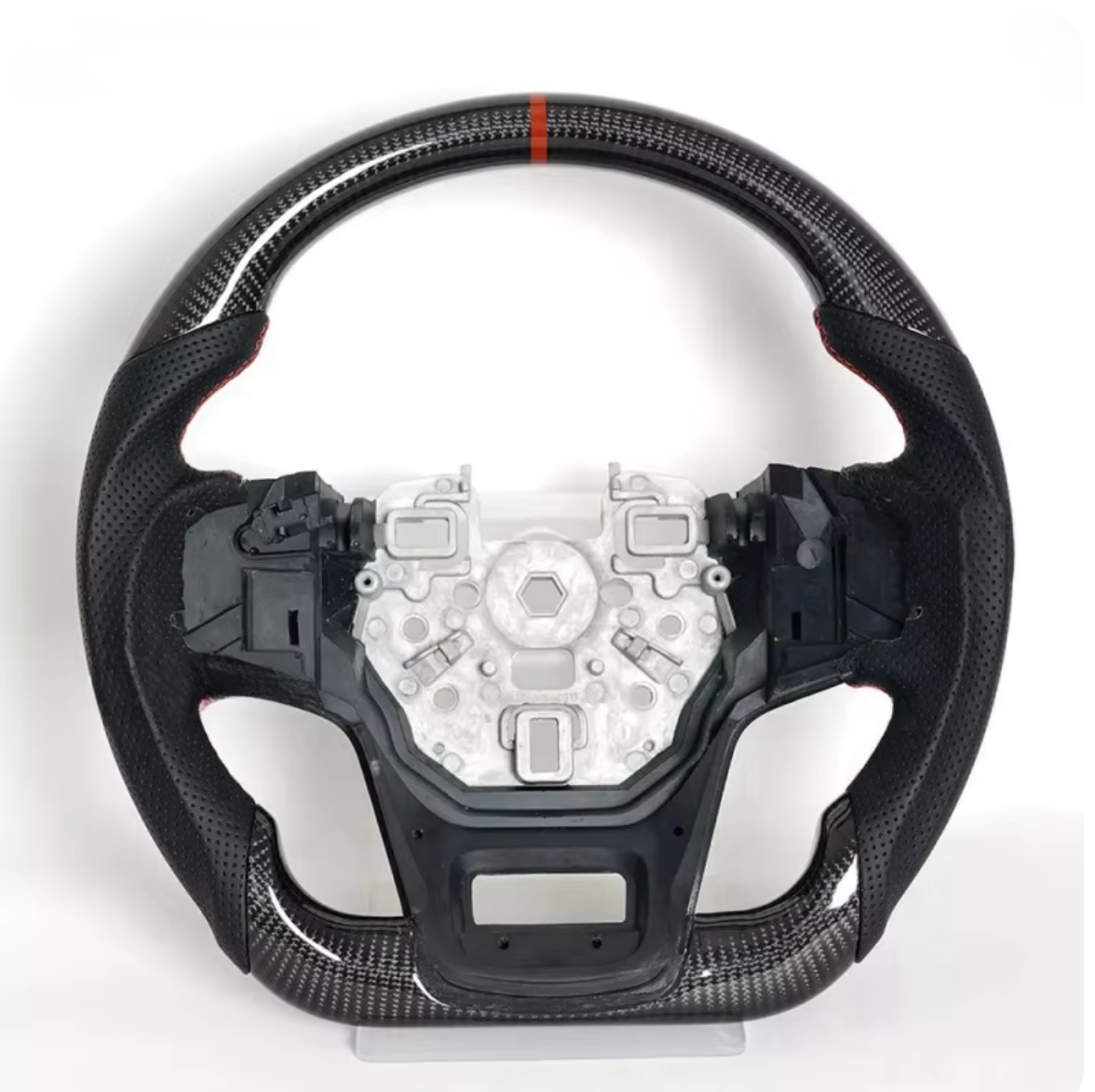 2021-2026+ Ford Bronco Custom Carbon Fiber Steering Wheel - AutoLEDTech.com