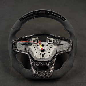 2021-2026+ Ford Bronco Custom Carbon Fiber Steering Wheel - AutoLEDTech.com